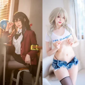 [安食Ajiki]全套COS写真打包下载[13套] – 百度网盘/高清无水印原图