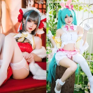 [焖焖碳]全套COS写真打包下载[52套] – 百度网盘/高清无水印原图