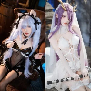 [仙女月]全套COS写真打包下载[17套] – 百度网盘/高清无水印原图