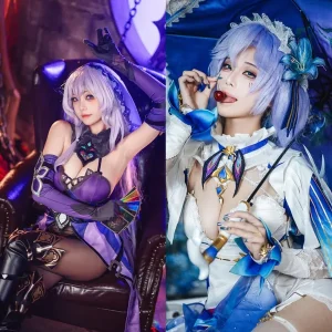 [蜜汁猫裘]全套COS写真打包下载[123套] – 百度网盘/高清无水印原图